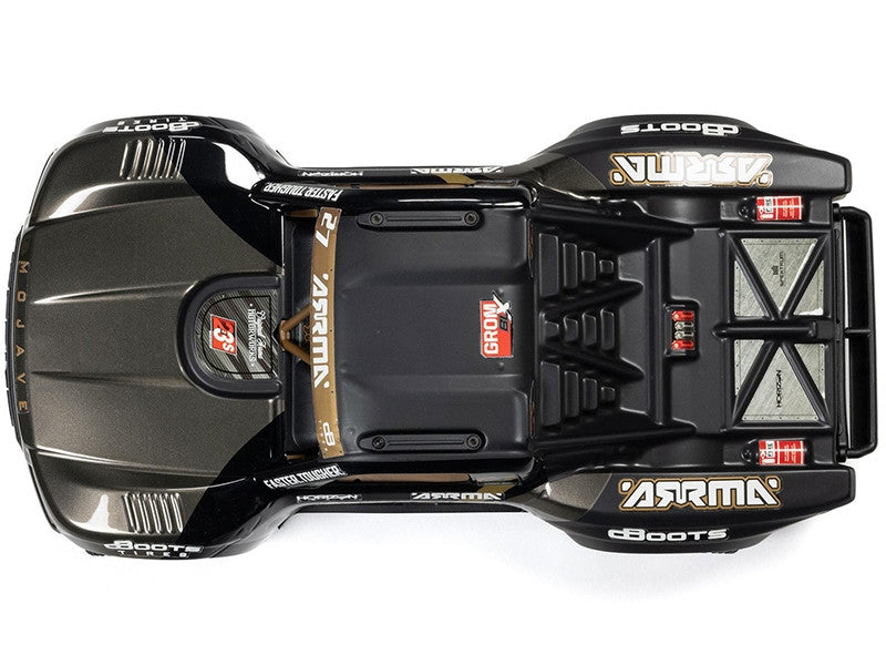 Arrma Mojave GROM 223S BLX 1/16 brushless 4X4 noire - Breizh Modélisme.