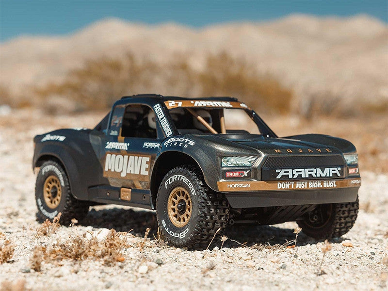 Arrma Mojave GROM 223S BLX 1/16 brushless 4X4 noire - Breizh Modélisme.