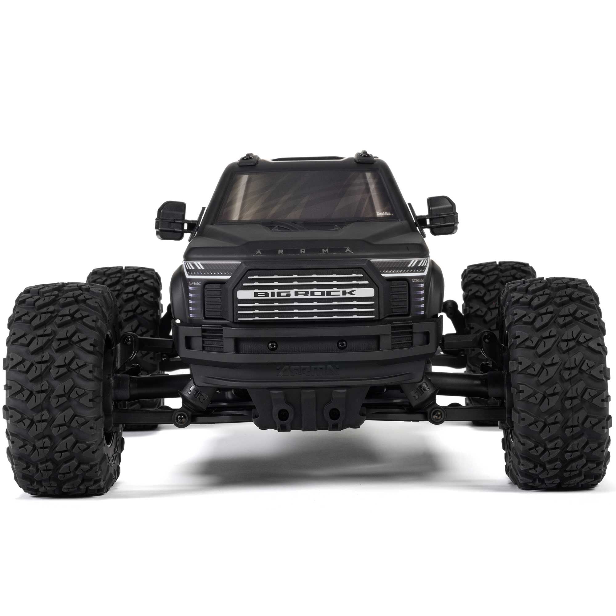 Arrma Monster Truck 1/10 BIG ROCK 223S DSC brushless 4X4 RTR noir - ARA4312V4T1 - Breizh Modélisme.