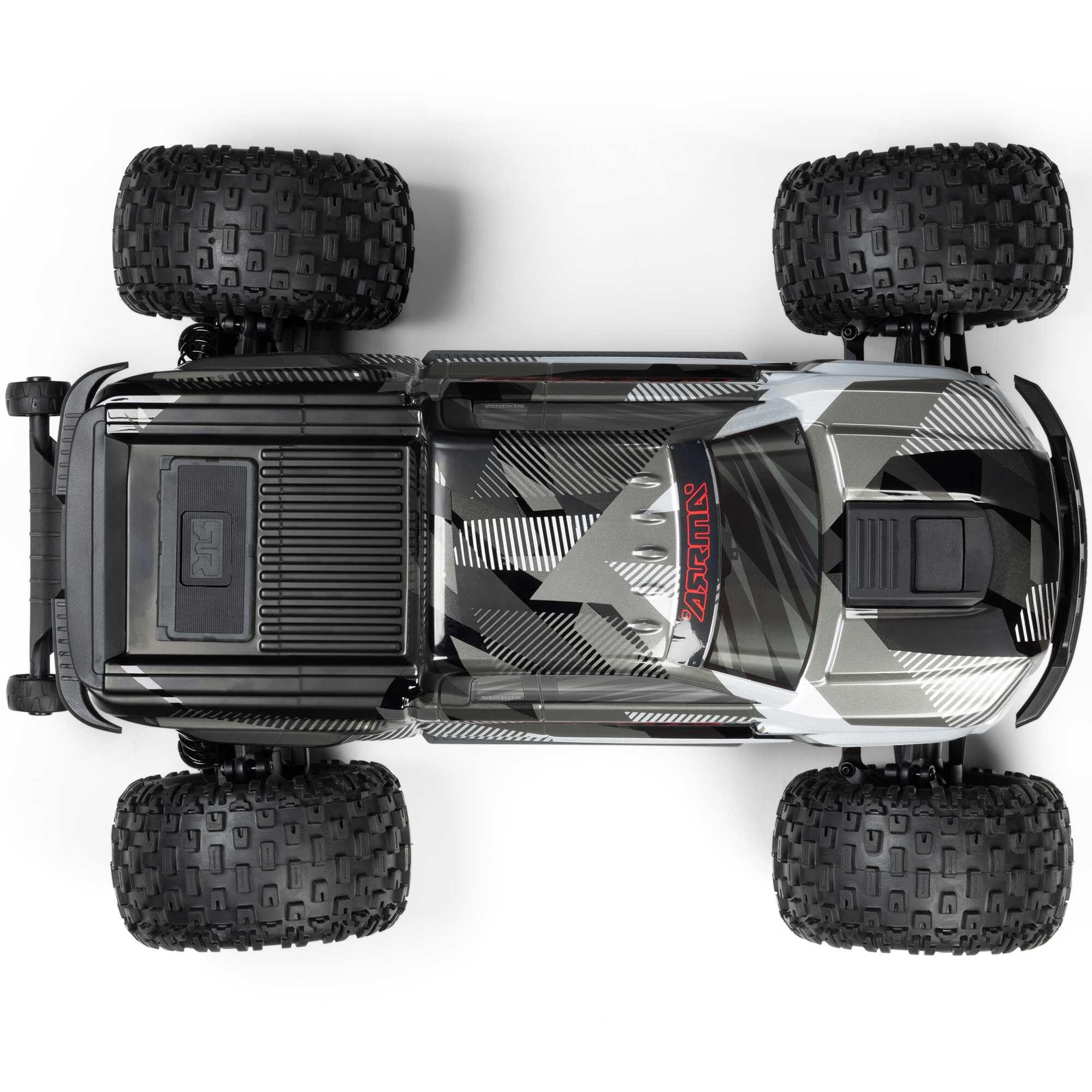 Arrma Monster Truck brushless GRANITE 223S DSC 4X4 RTR 1/10 gris - ARA4302V4T3 - Breizh Modélisme.