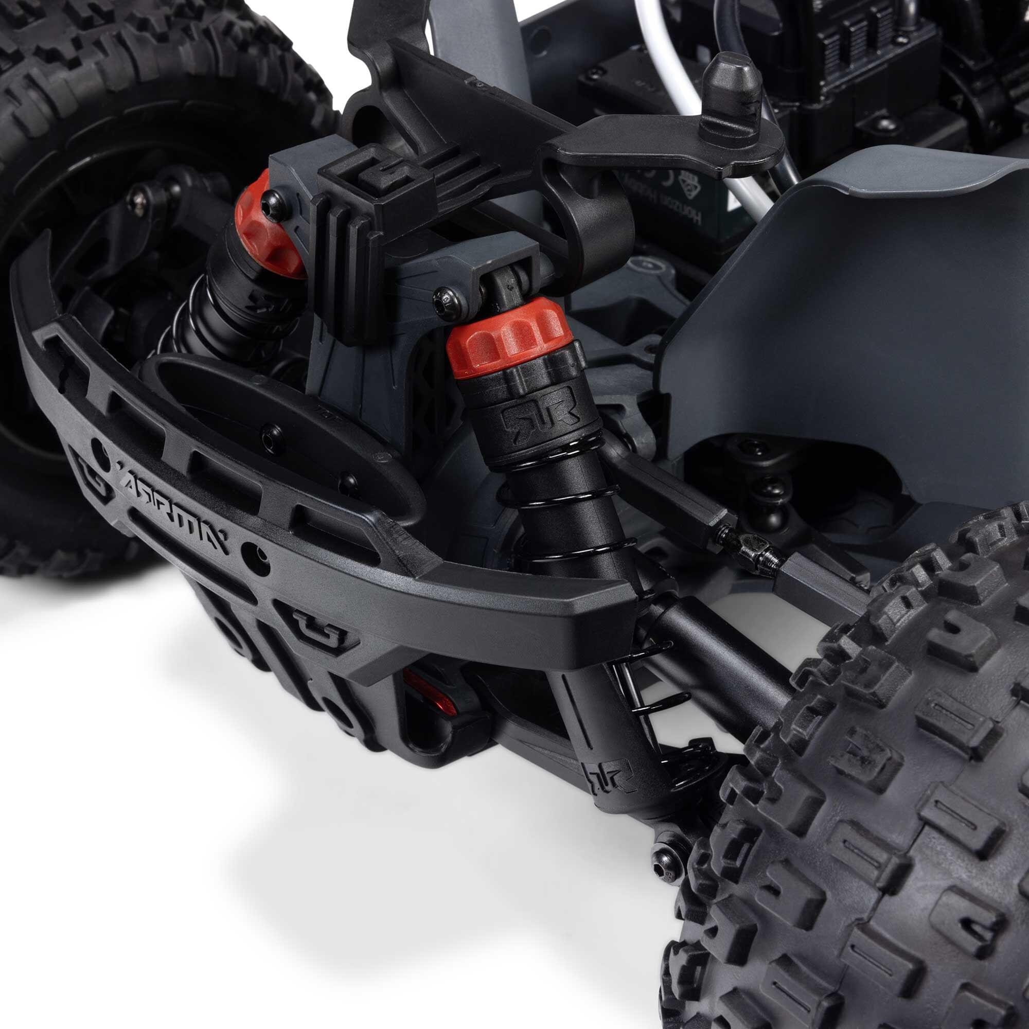 Arrma Monster Truck brushless GRANITE 223S DSC 4X4 RTR 1/10 gris - ARA4302V4T3 - Breizh Modélisme.