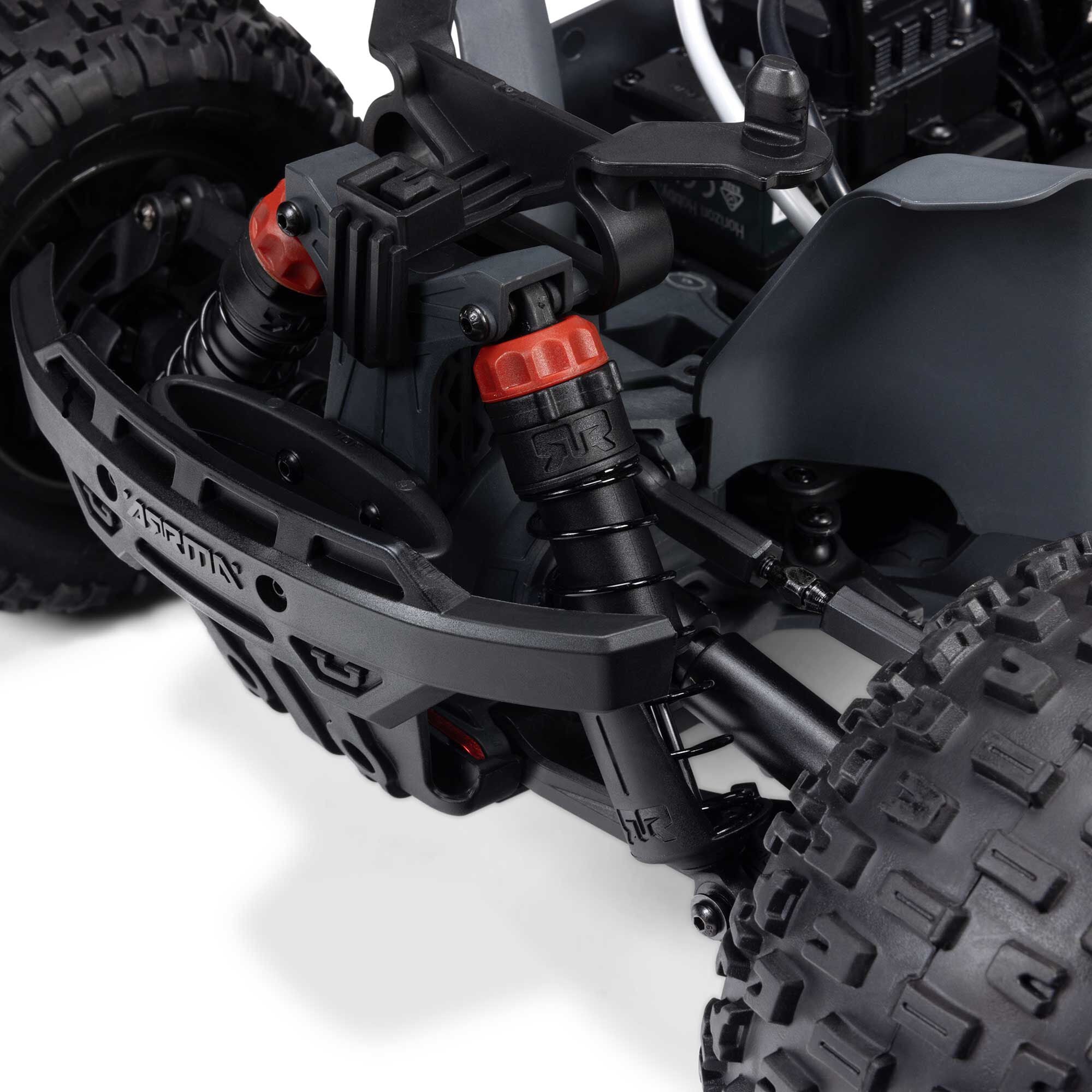Arrma Monster Truck brushless GRANITE 223S DSC 4X4 RTR 1/10 rouge - ARA4302V4T2 - Breizh Modélisme.
