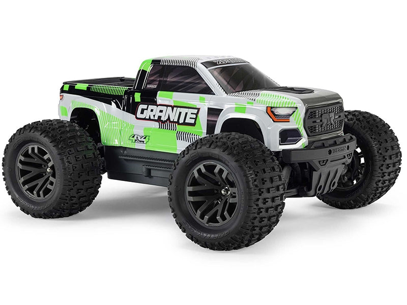 Arrma Monster Truck charbon Granite MEGA 665 4X4 RTR 1/10 ARA4202V4T1 - Breizh Modélisme.