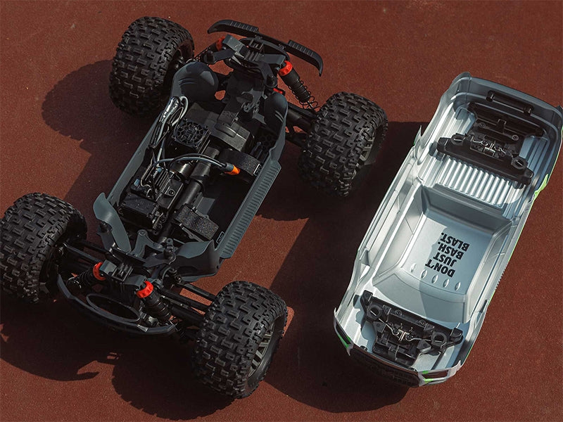Arrma Monster Truck charbon Granite MEGA 665 4X4 RTR 1/10 ARA4202V4T1 - Breizh Modélisme.