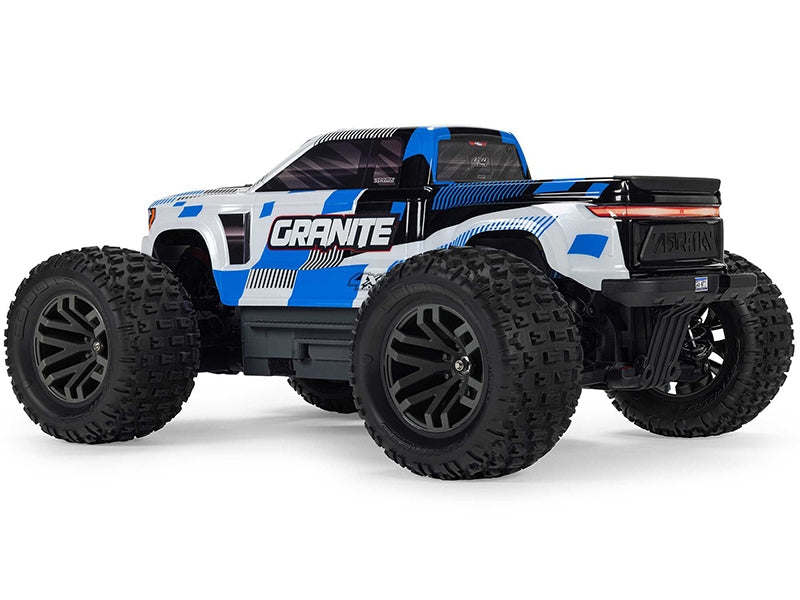 Arrma Monster Truck charbon Granite MEGA 665 4X4 RTR 1/10 ARA4202V4T2 - Breizh Modélisme.