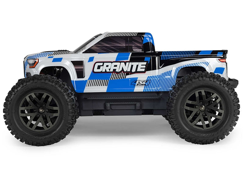 Arrma Monster Truck charbon Granite MEGA 665 4X4 RTR 1/10 ARA4202V4T2 - Breizh Modélisme.