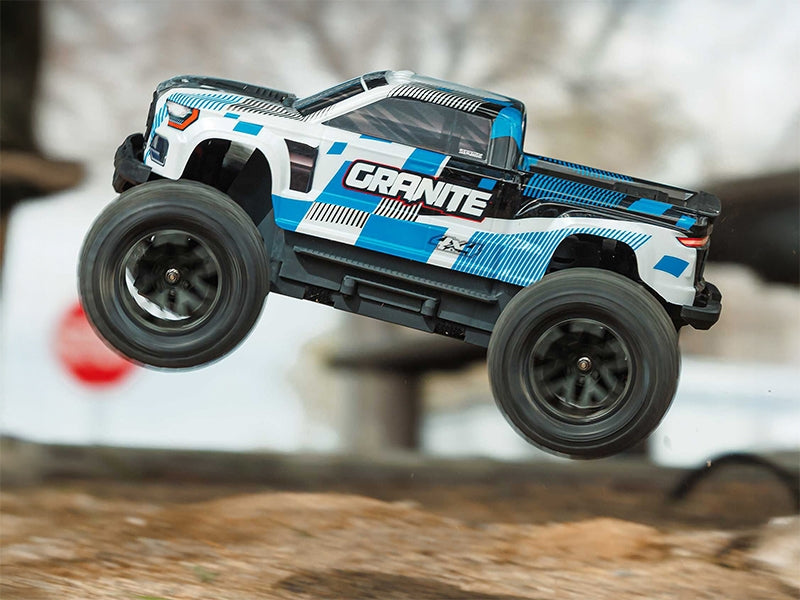 Arrma Monster Truck charbon Granite MEGA 665 4X4 RTR 1/10 ARA4202V4T2 - Breizh Modélisme.