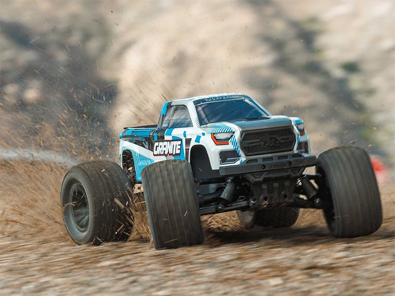 Arrma Monster Truck charbon Granite MEGA 665 4X4 RTR 1/10 ARA4202V4T2 - Breizh Modélisme.