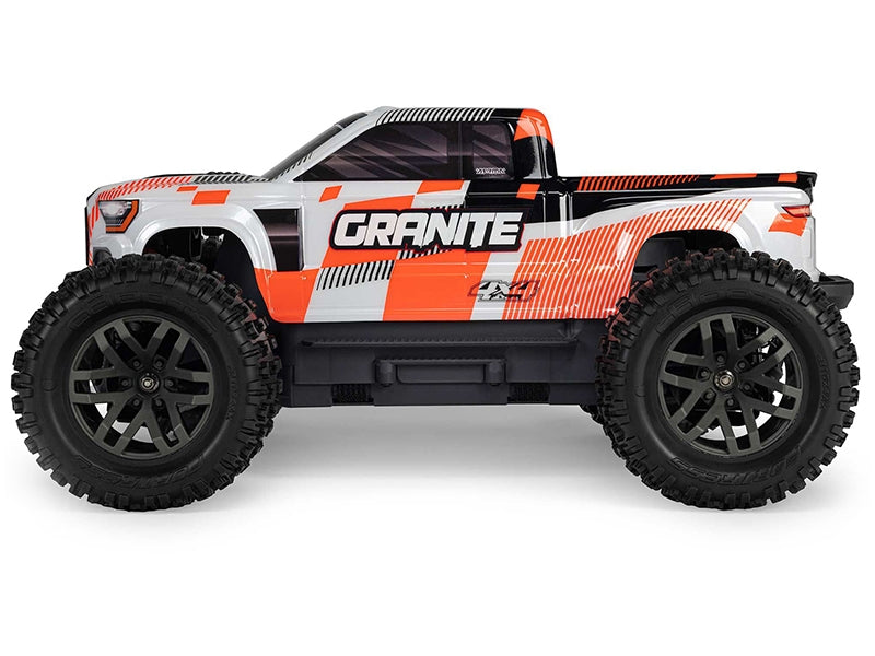 Arrma Monster Truck charbon Granite MEGA 665 4X4 RTR 1/10 ARA4202V4T3 - Breizh Modélisme.