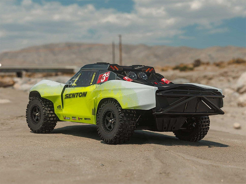 Arrma Senton 1/10 V4 223S BLX Brushless 4X4 jaune - ARA4303V4T1 - Breizh Modélisme.