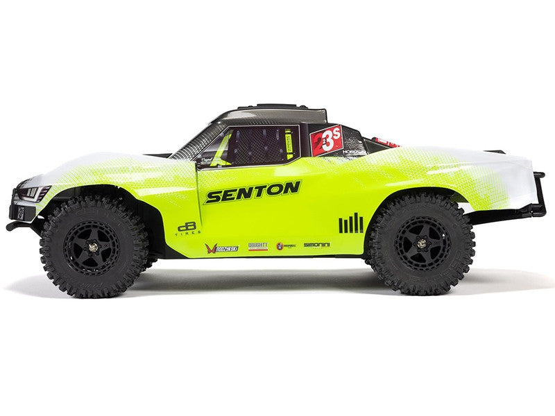Arrma Senton 1/10 V4 223S BLX Brushless 4X4 jaune - ARA4303V4T1 - Breizh Modélisme.