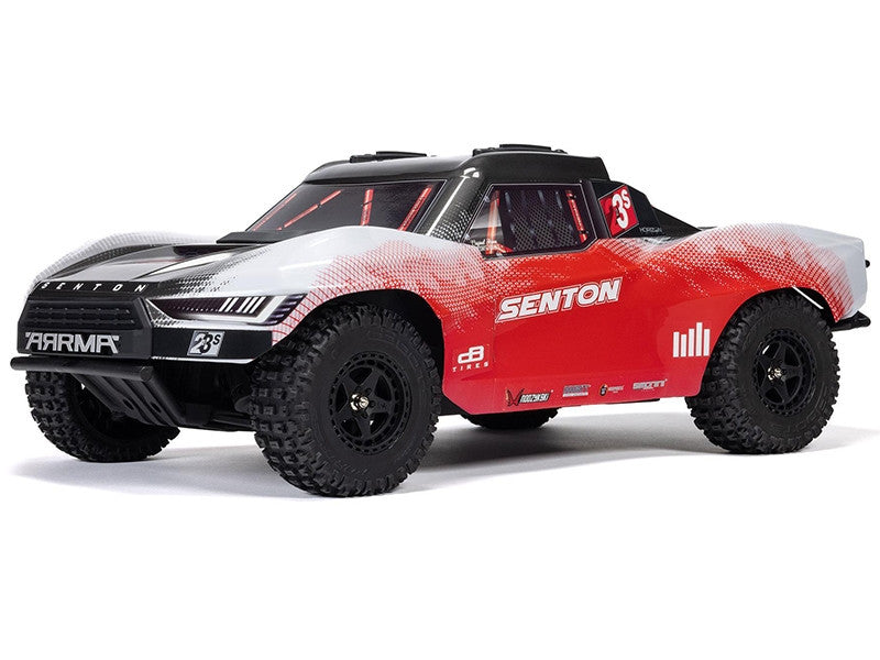 Arrma Senton 1/10 V4 223S BLX Brushless 4X4 rouge - ARA4303V4T2 - Breizh Modélisme.