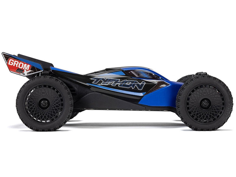 Arrma Typhon GROM 223S BLX 1/14 brushless 4X4 bleu - Breizh Modélisme.