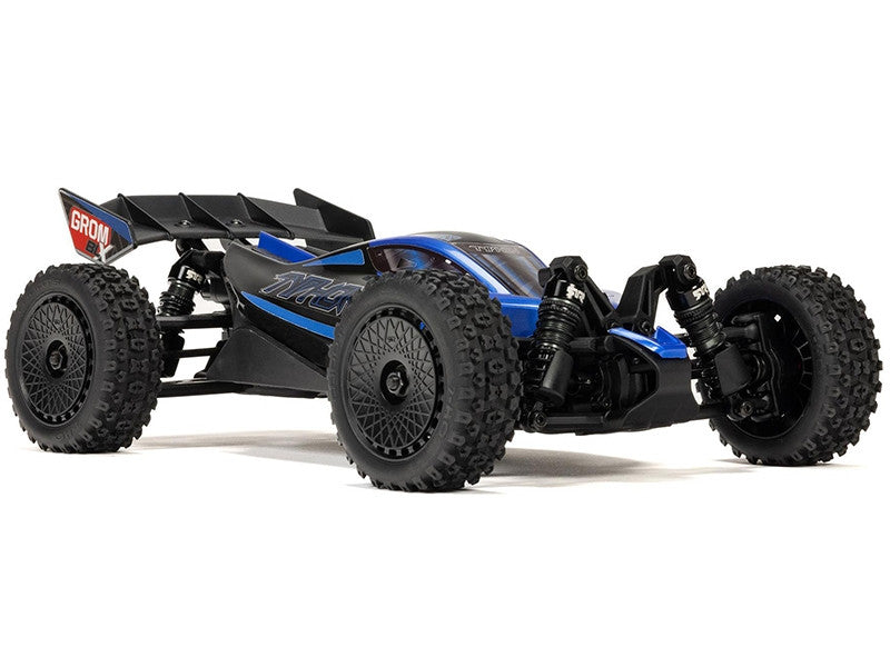 Arrma Typhon GROM 223S BLX 1/14 brushless 4X4 bleu - Breizh Modélisme.