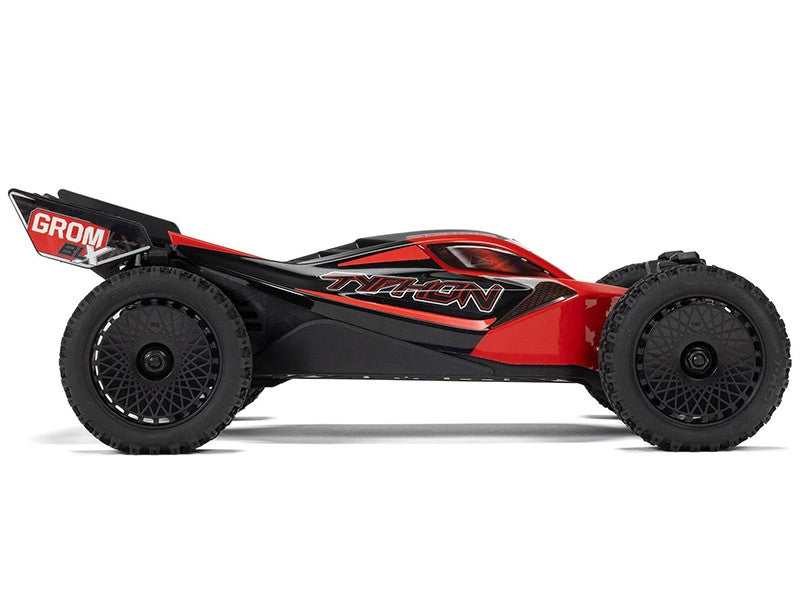 Arrma Typhon GROM 223S BLX 1/14 brushless 4X4 rouge - Breizh Modélisme.