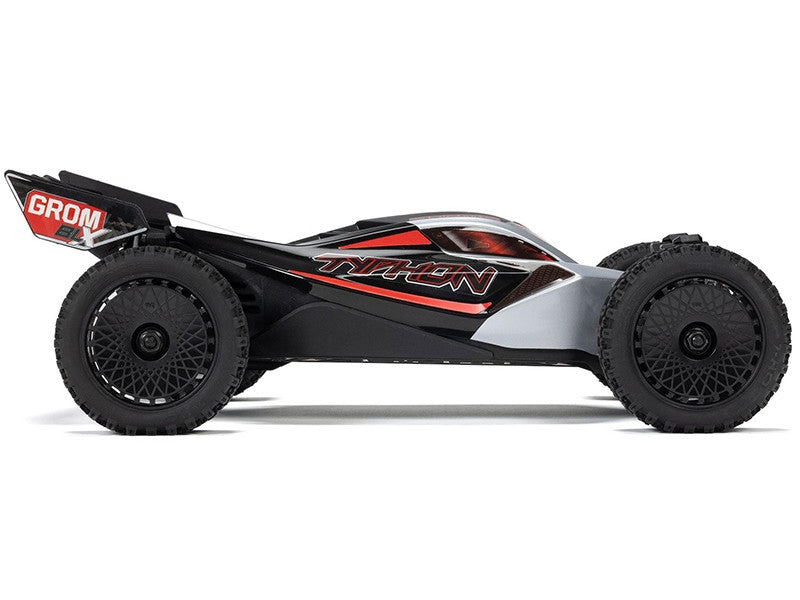 Arrma Typhon GROM 223S BLX 1/14 brushless 4X4 silver - Breizh Modélisme.
