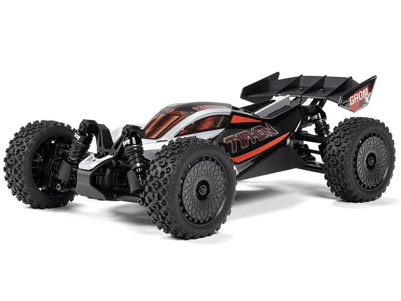 Arrma Typhon GROM 223S BLX 1/14 brushless 4X4 silver - Breizh Modélisme.