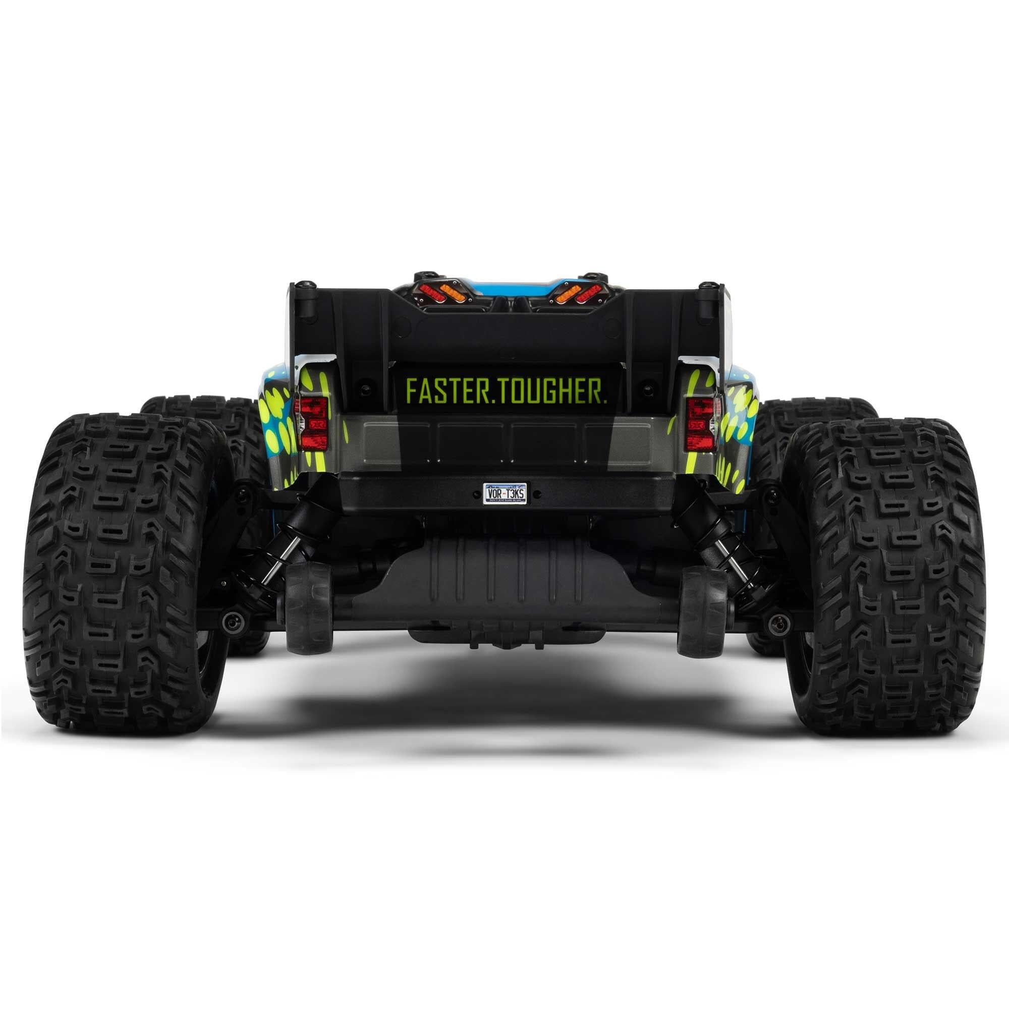 Arrma Vorteks 1/10 223S BLX brushless 4x4 stadium truck RTR jaune - ARA4305V4T2 - Breizh Modélisme.
