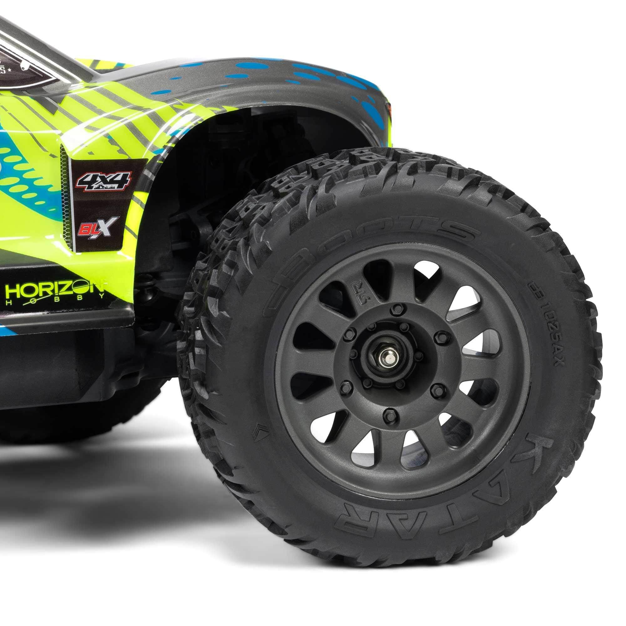 Arrma Vorteks 1/10 223S BLX brushless 4x4 stadium truck RTR jaune - ARA4305V4T2 - Breizh Modélisme.