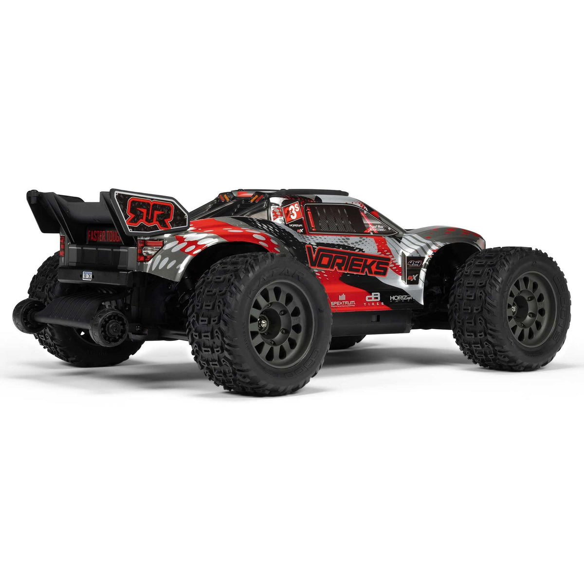 Arrma Vorteks 1/10 223S BLX brushless 4x4 stadium truck RTR rouge - ARA4305V4T1 - Breizh Modélisme.
