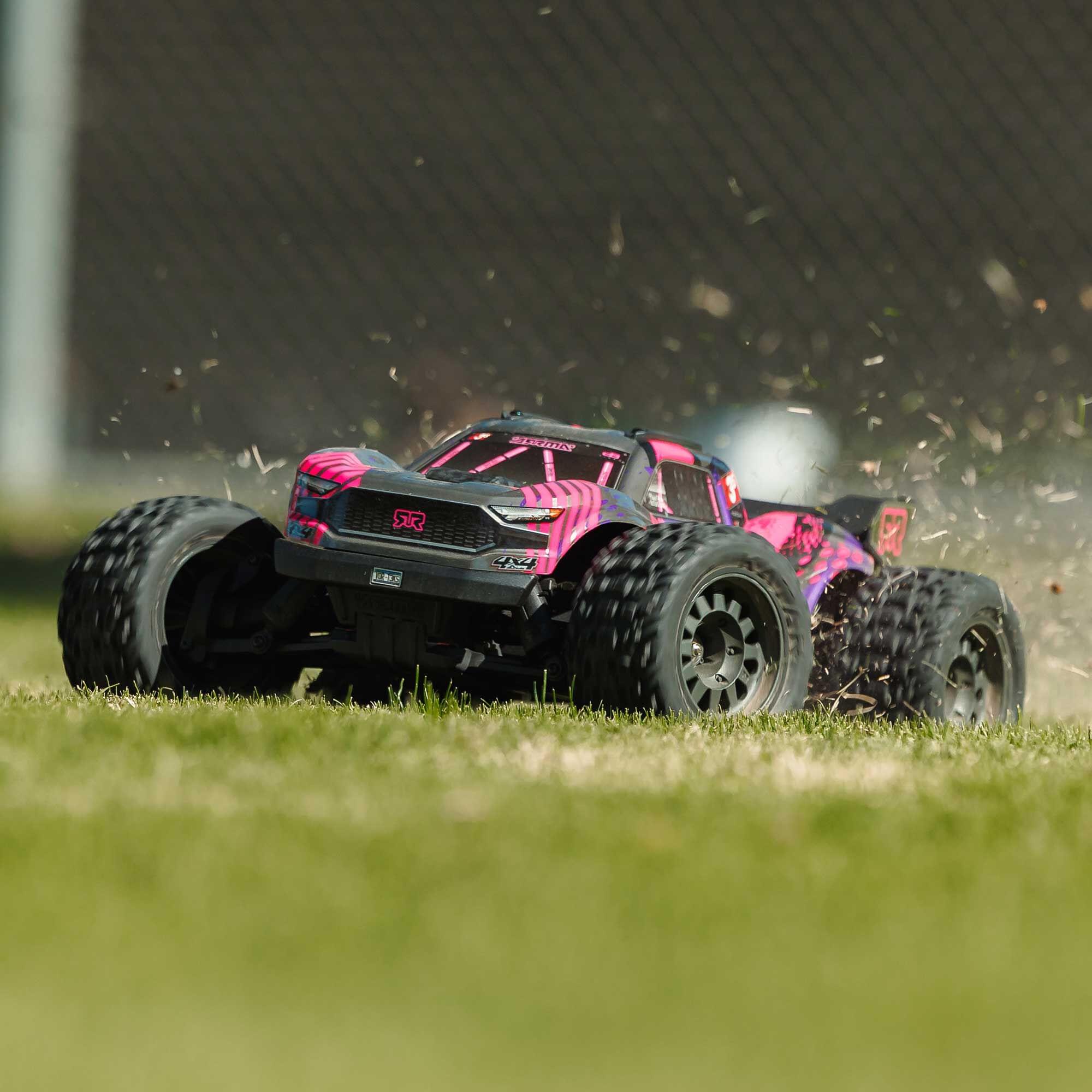Arrma Vorteks 1/10 223S BLX brushless 4x4 stadium truck RTR violet - ARA4305V4T3 - Breizh Modélisme.