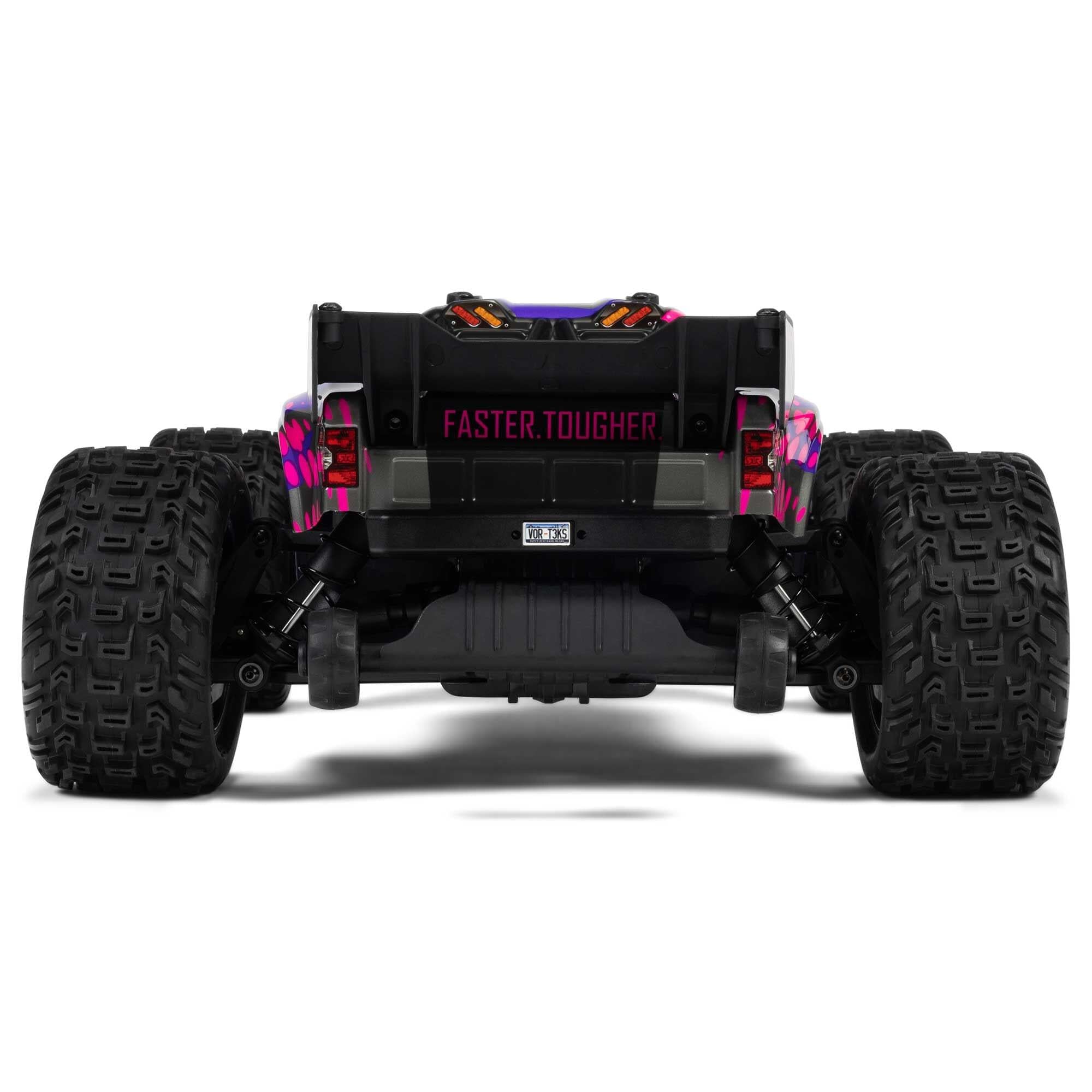 Arrma Vorteks 1/10 223S BLX brushless 4x4 stadium truck RTR violet - ARA4305V4T3 - Breizh Modélisme.