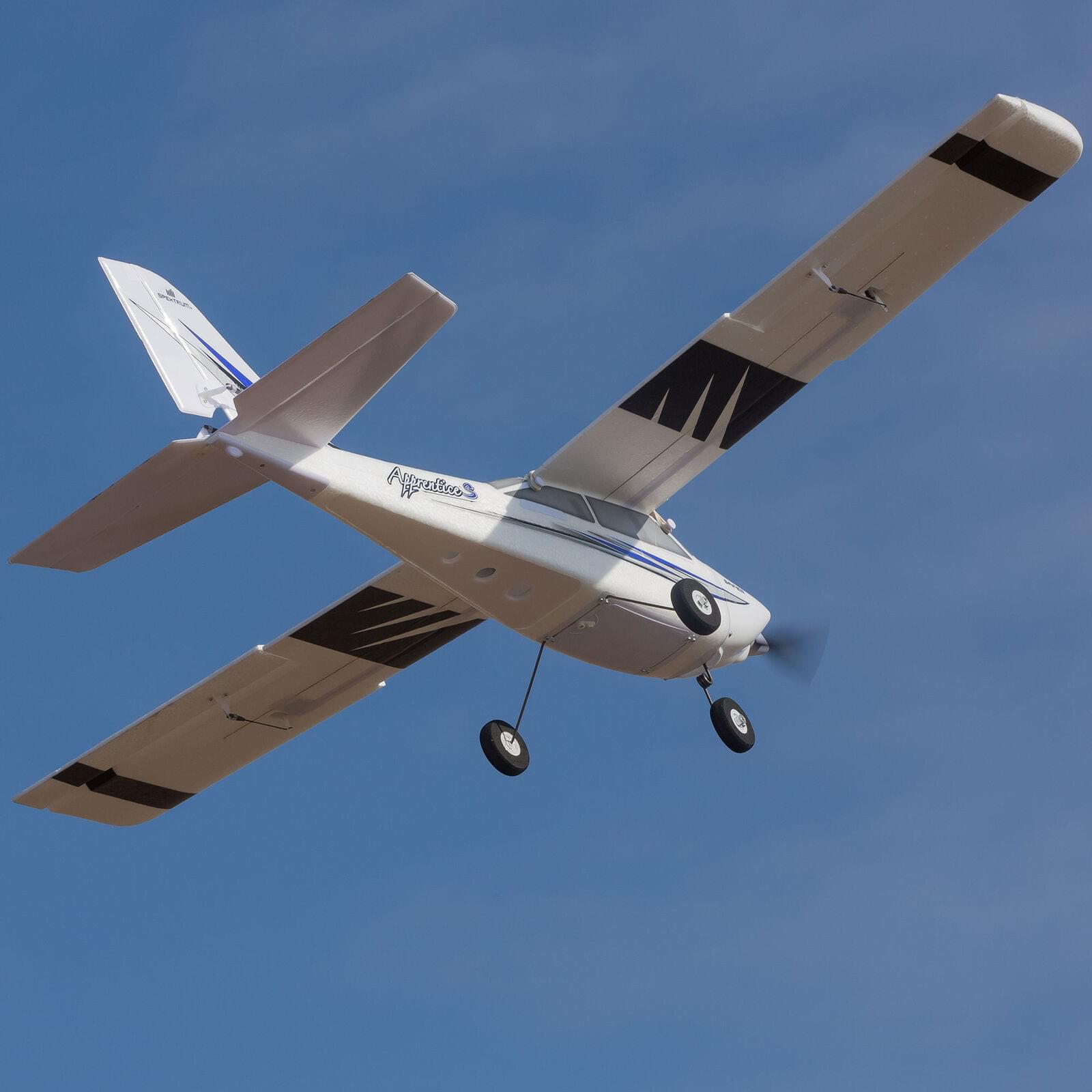 Avion de début télécommandé Apprenti S 2 1.2m RTF avec SAFE - HBZ310001 - Breizh Modélisme.