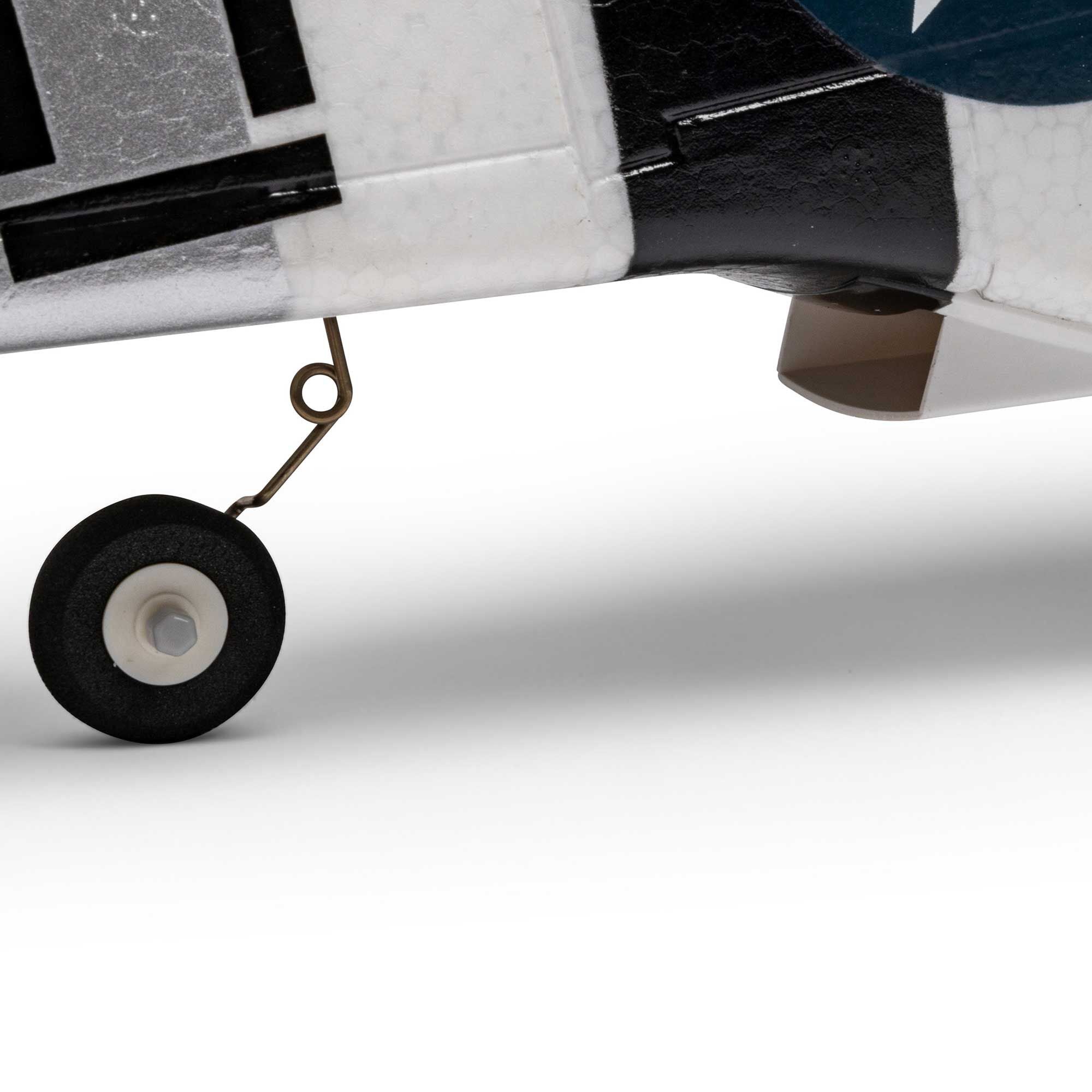 Avion E-Flite P-51D Mustang 1,0 m BNF Basic avec AS3X+ et SAFE EFL02650 - Breizh Modélisme.
