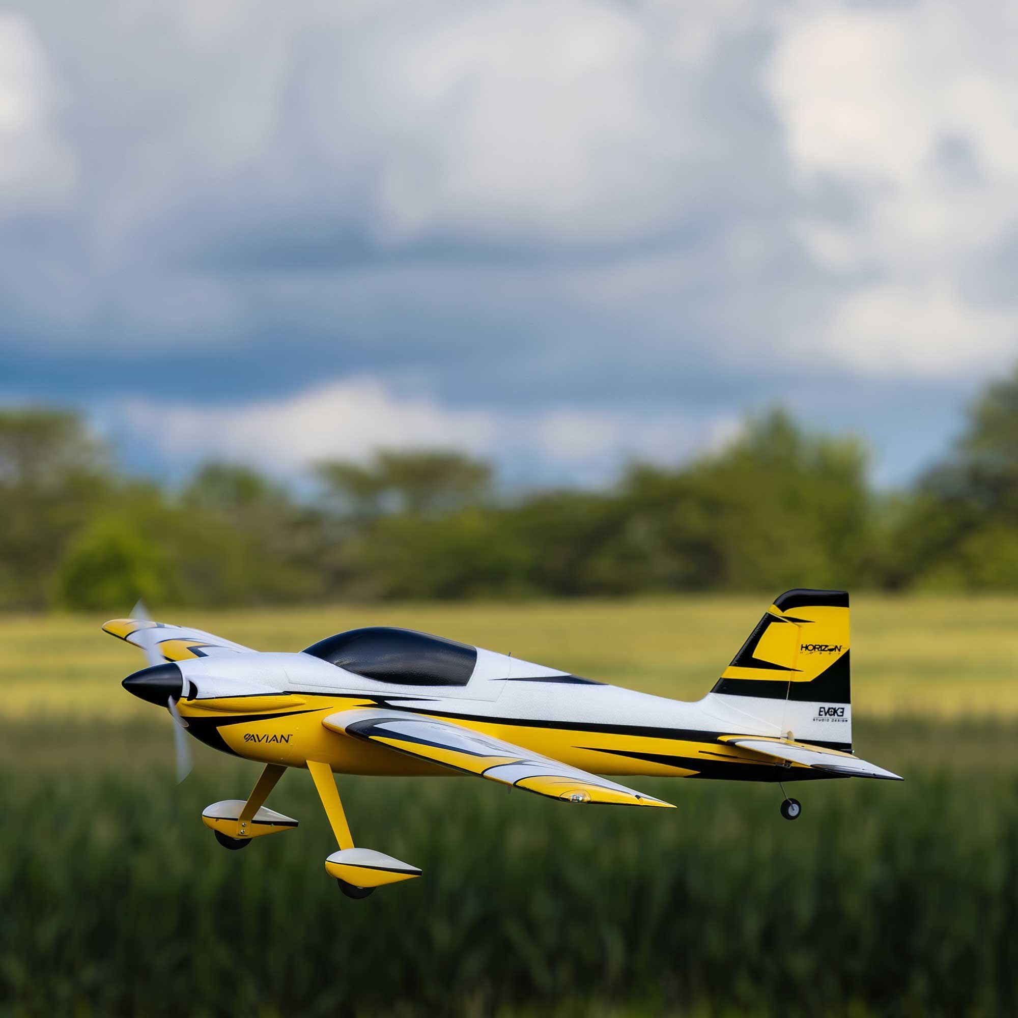Avion RC E-Flite Sportix 1.1m BNF Basic avec AS3X+ & SAFE EFL10750 - Breizh Modélisme.