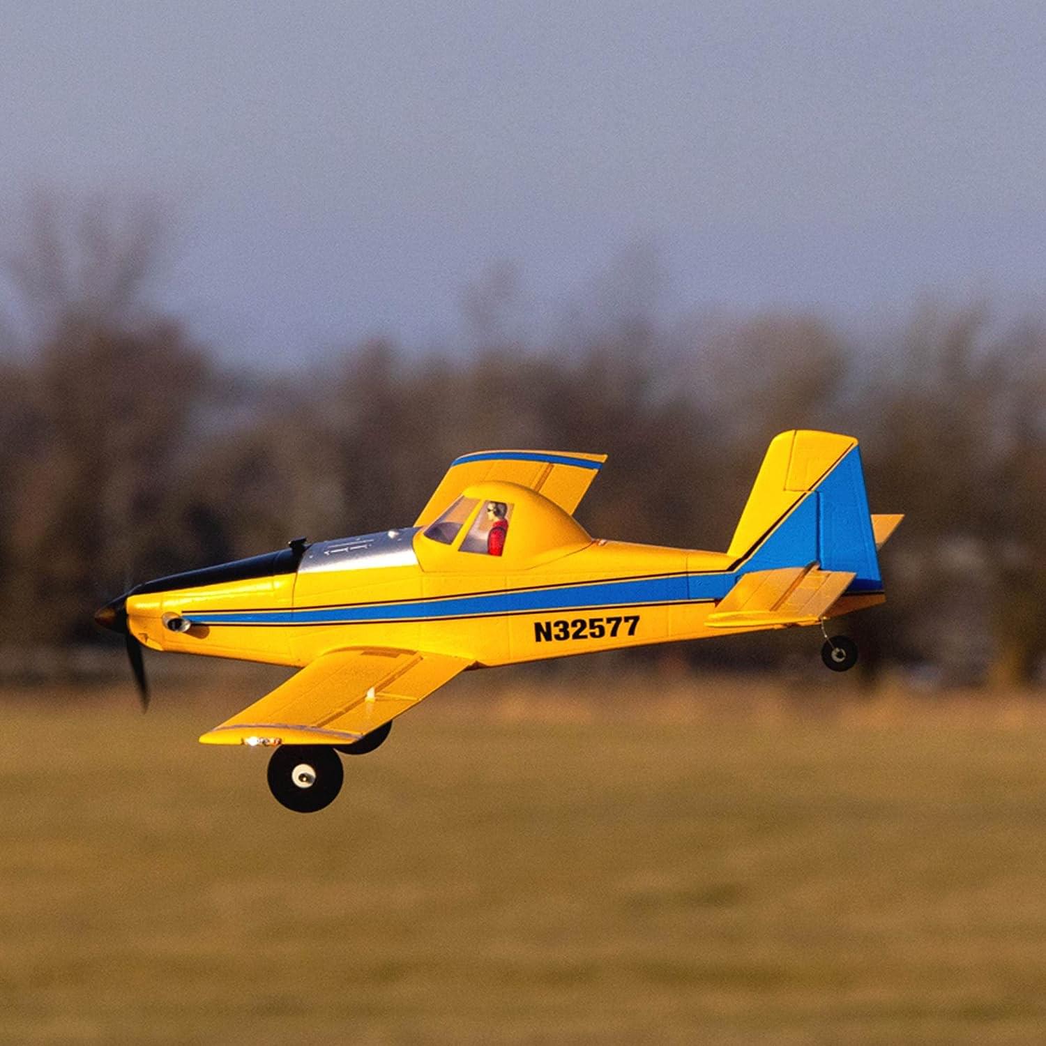 Avion RC E-Flite UMX Air Tractor BNF Basic AS3X et SAFE EFLU16450 - Breizh Modélisme.