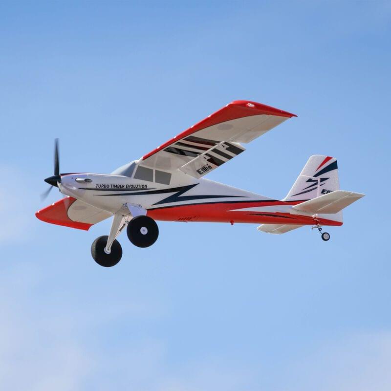Avion RC Eflite Turbo Timber Evolution 1.5m BNF avec flots tubes - EFL105250B - Breizh Modélisme.