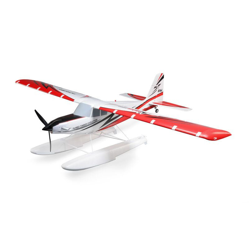 Avion RC Eflite Turbo Timber Evolution 1.5m BNF avec flots tubes - EFL105250B - Breizh Modélisme.