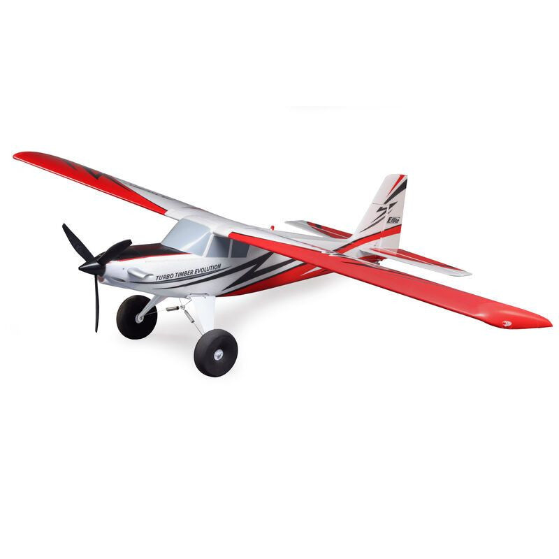Avion RC Eflite Turbo Timber Evolution 1.5m BNF avec flots tubes - EFL105250B - Breizh Modélisme.