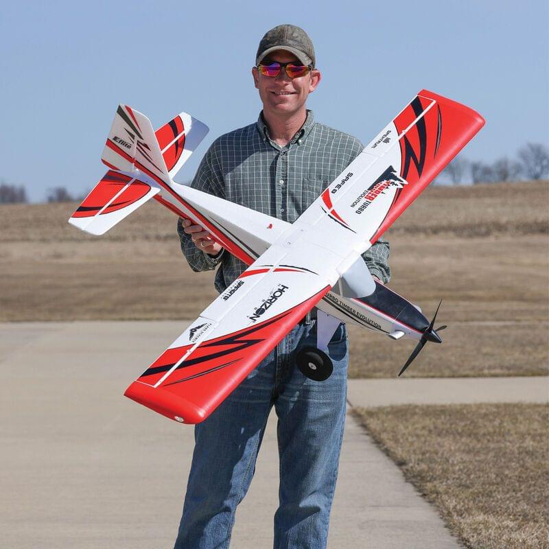 Avion RC Eflite Turbo Timber Evolution 1.5m BNF avec flots tubes - EFL105250B - Breizh Modélisme.