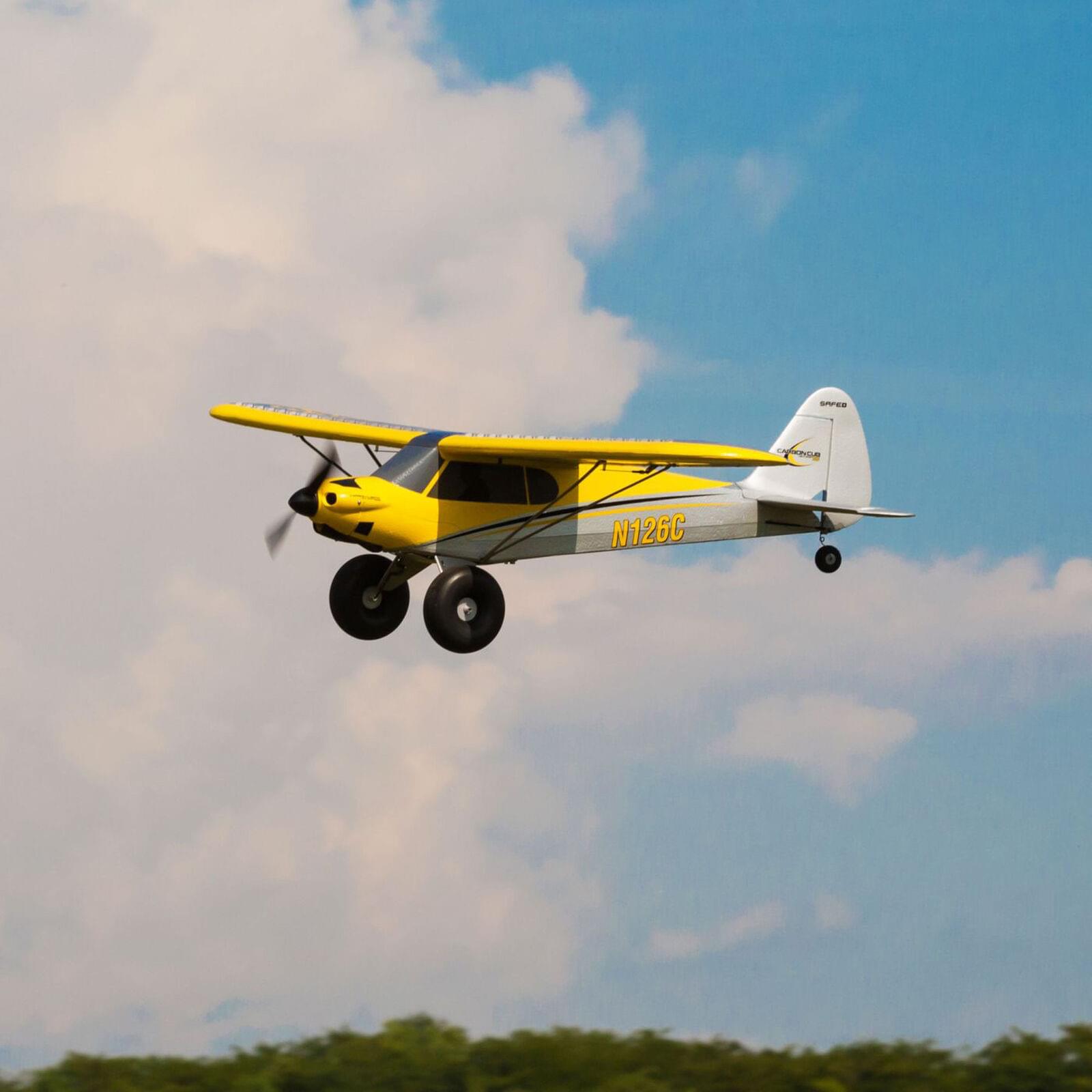 Avion Télécommandé Carbon Cub S 2 1.3m RTF Basic HBZ320001 - Breizh Modélisme.