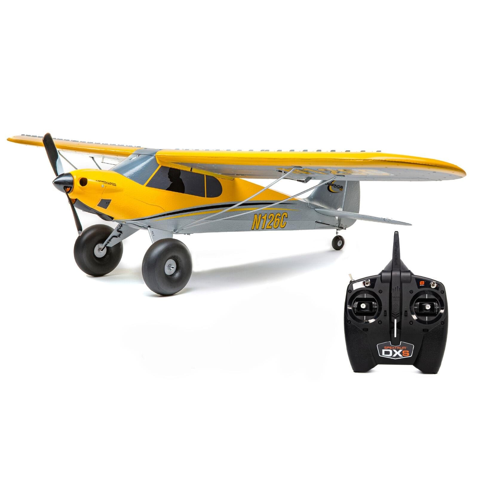 Avion Télécommandé Carbon Cub S 2 1.3m RTF Basic HBZ320001 - Breizh Modélisme.