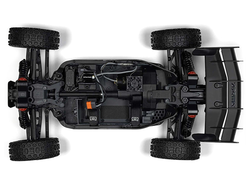 Buggy 1/8 Typhon Mega 665 4X4 RTR charbon ARA4206V4T1 - Breizh Modélisme.