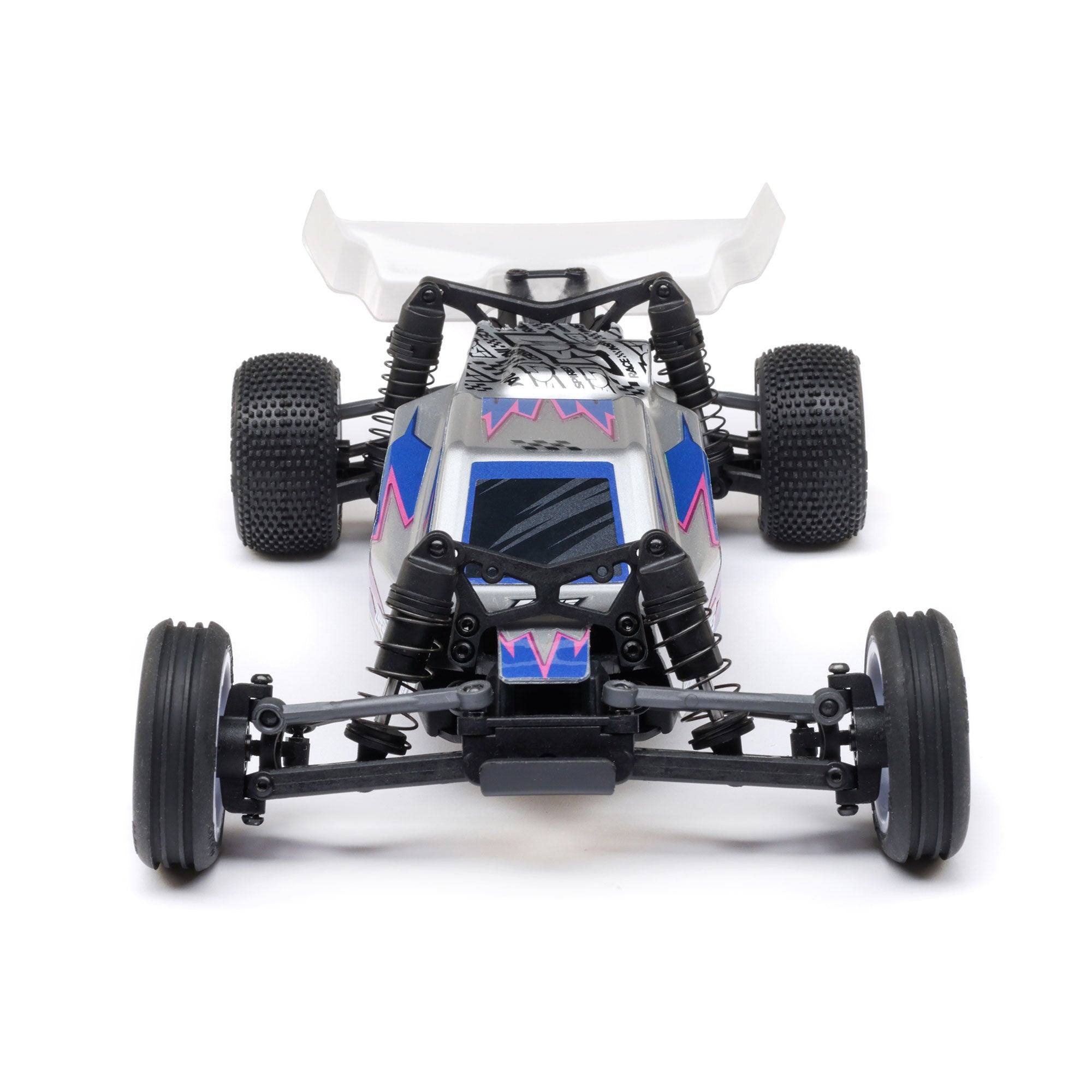 Buggy Losi 1/24 Micro-B 2WD RTR argent - LOS00007T2 - Breizh Modélisme.
