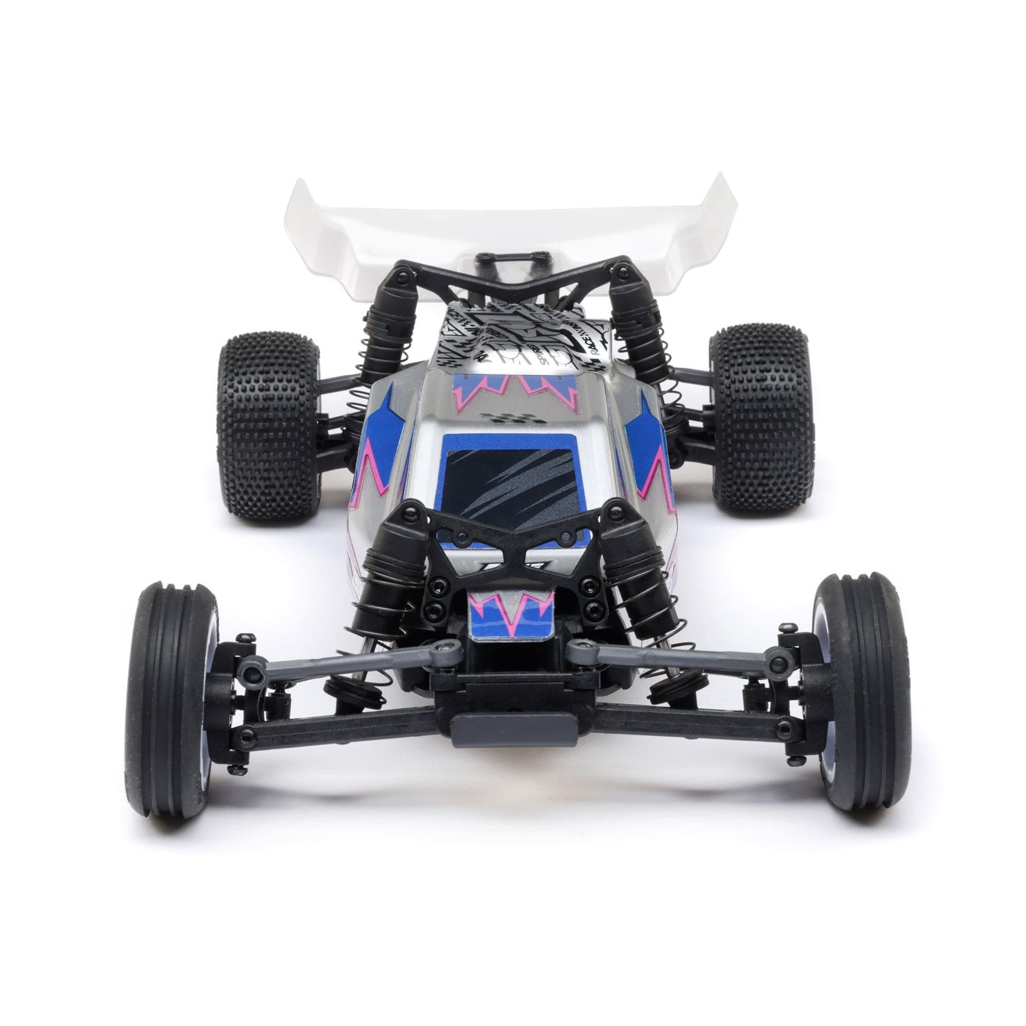 Buggy Losi 1/24 Micro-B 2WD RTR argent - LOS00007T2 - Breizh Modélisme.