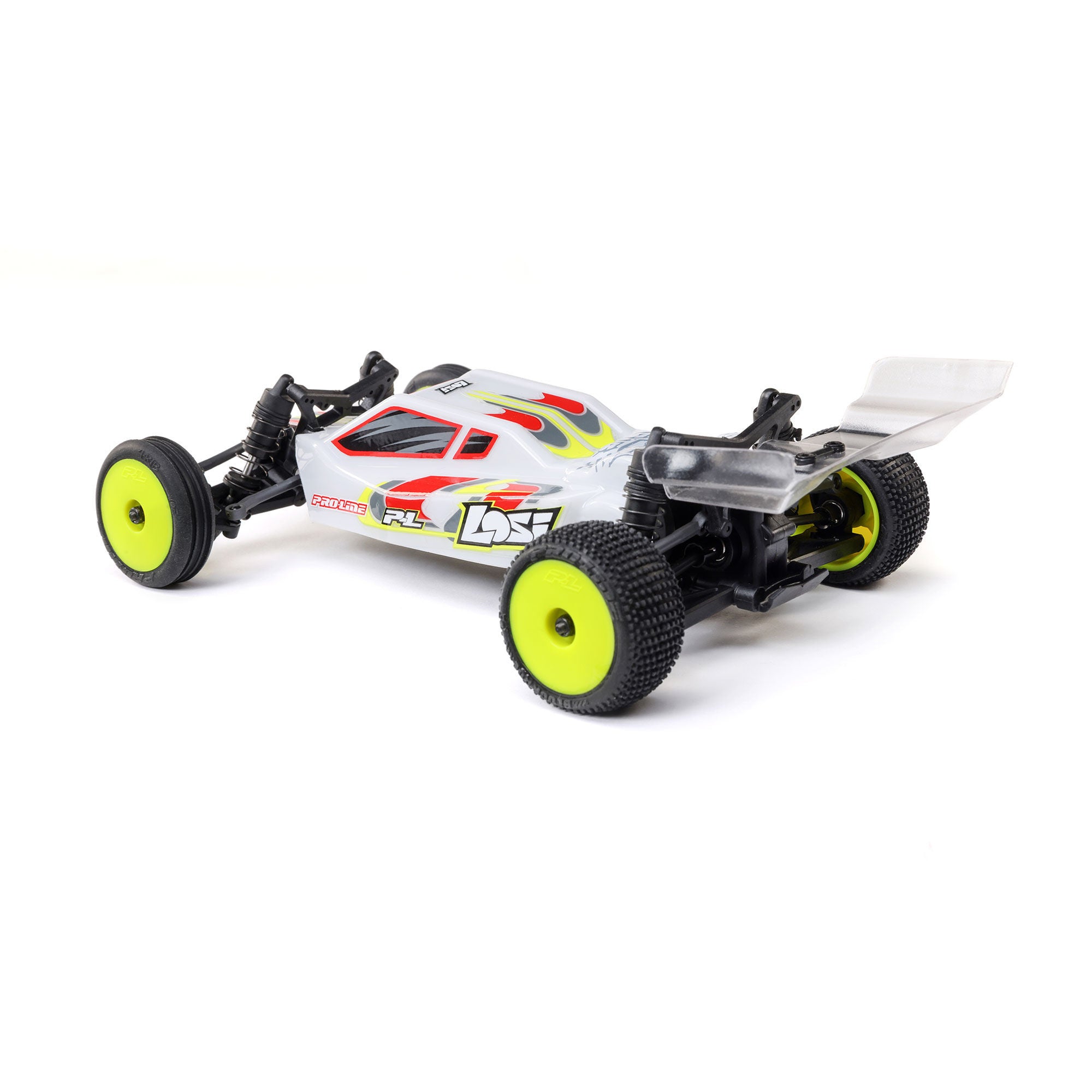 Buggy Losi 1/24 Micro-B 2WD RTR blanc - LOS00007T1 - Breizh Modélisme.