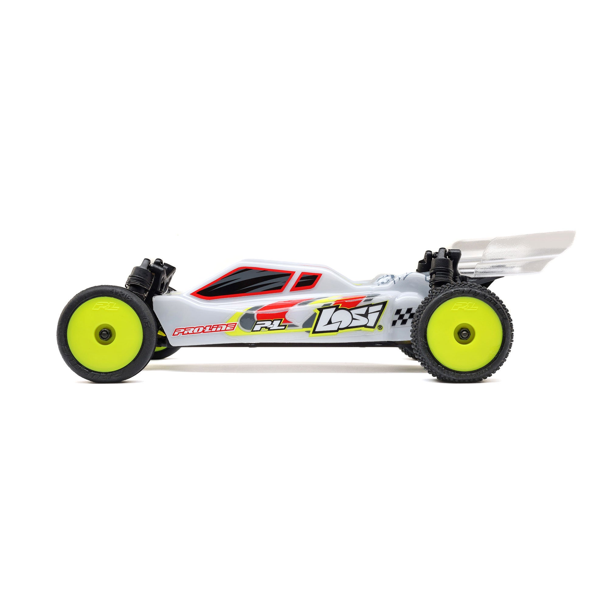 Buggy Losi 1/24 Micro-B 2WD RTR blanc - LOS00007T1 - Breizh Modélisme.