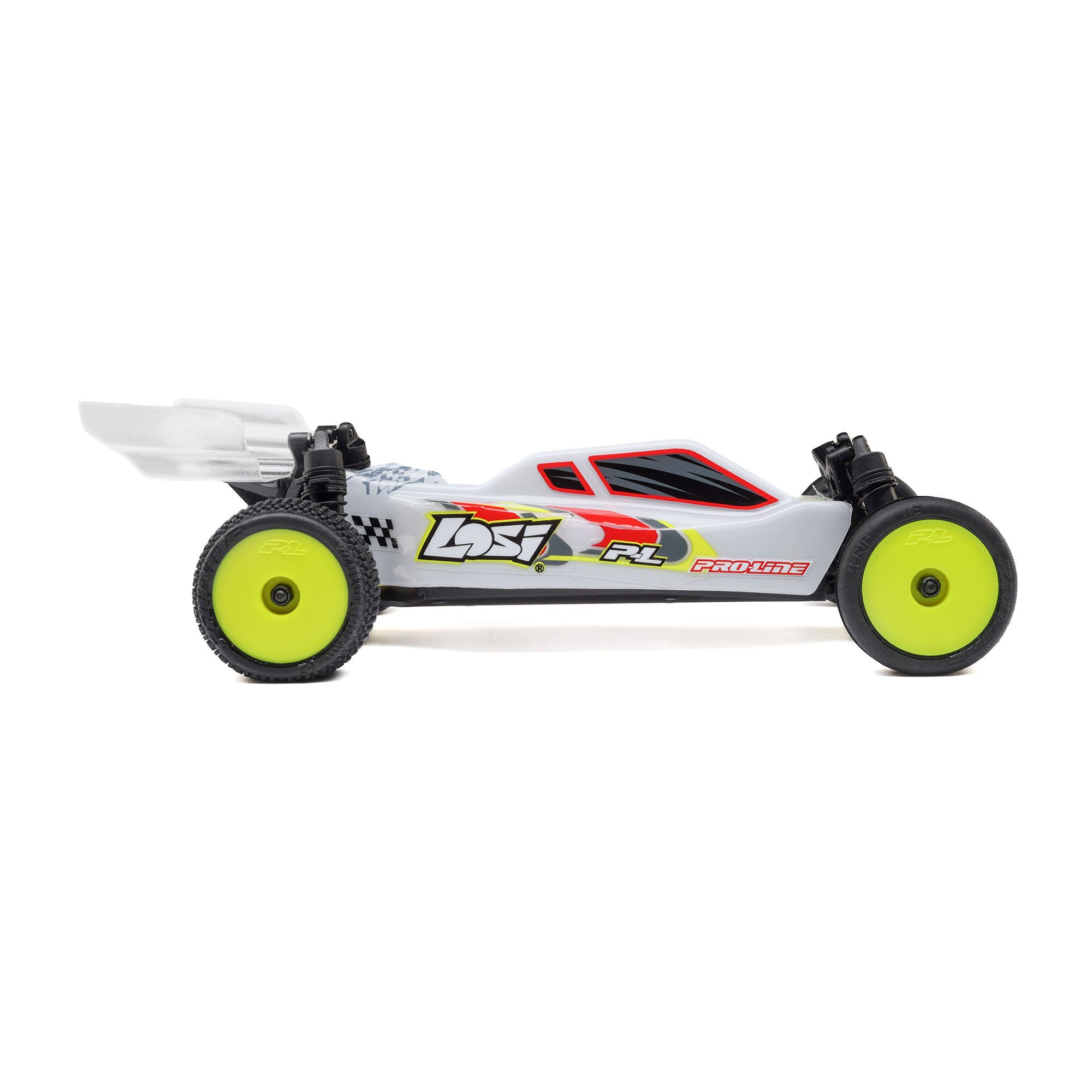 Buggy Losi 1/24 Micro-B 2WD RTR blanc - LOS00007T1 - Breizh Modélisme.