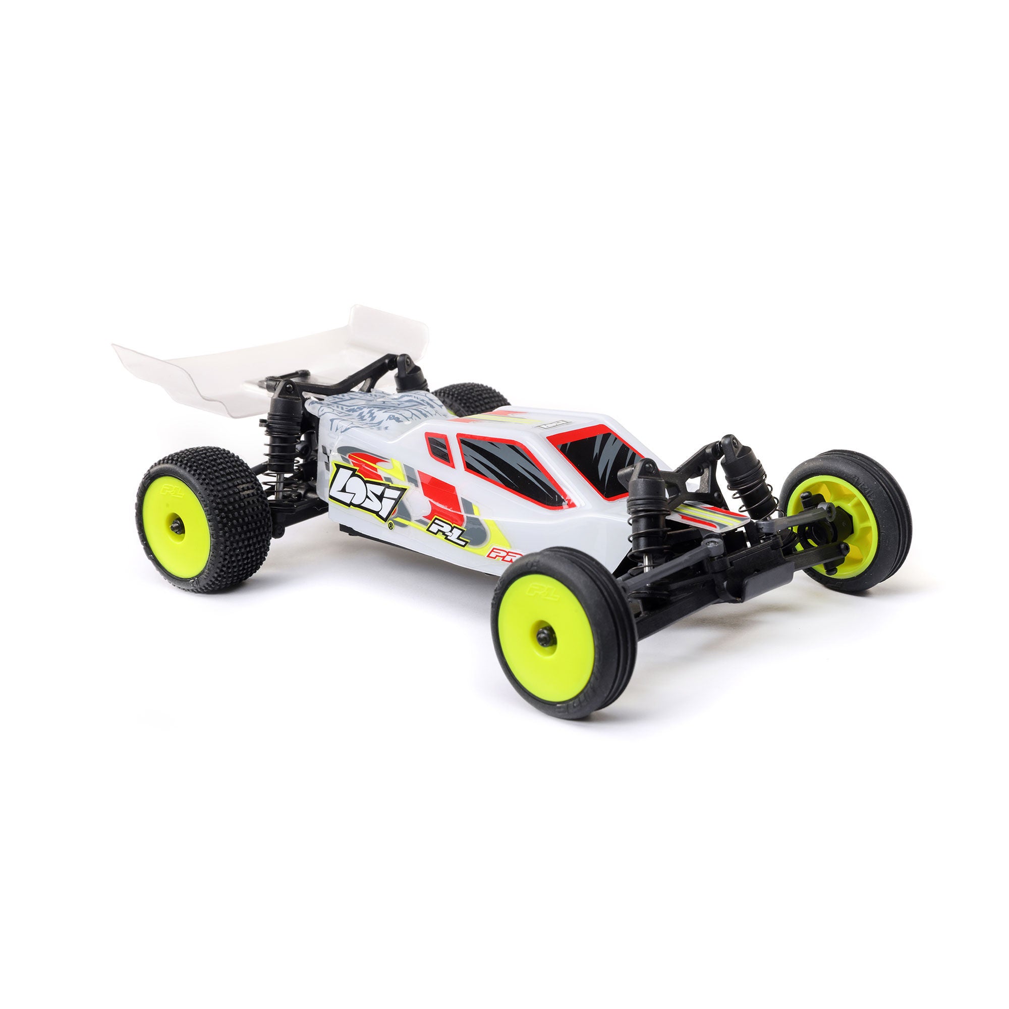 Buggy Losi 1/24 Micro-B 2WD RTR blanc - LOS00007T1 - Breizh Modélisme.