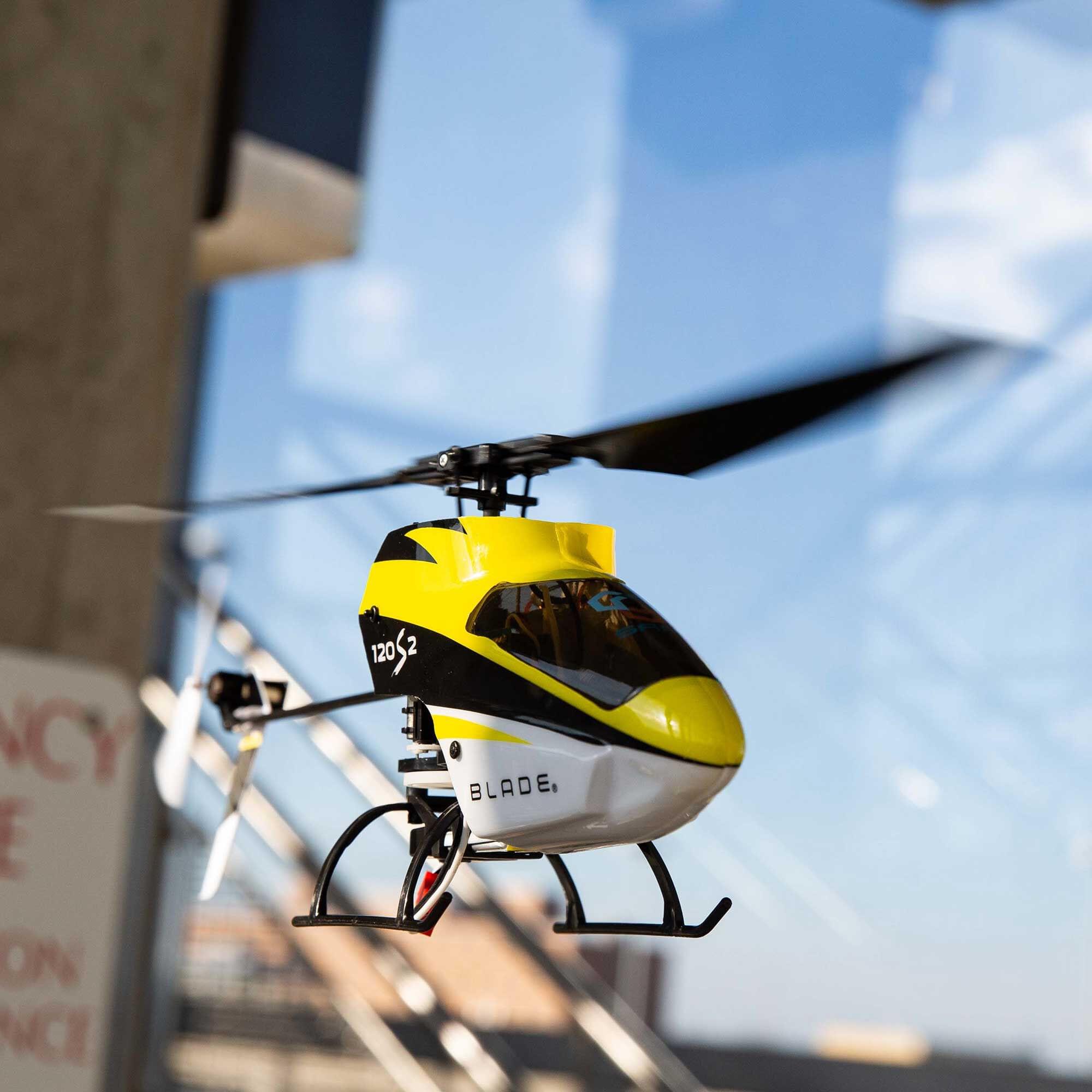 Hélicoptère 120 S2 RTF avec SAFE - BLH11000 - Breizh Modélisme.