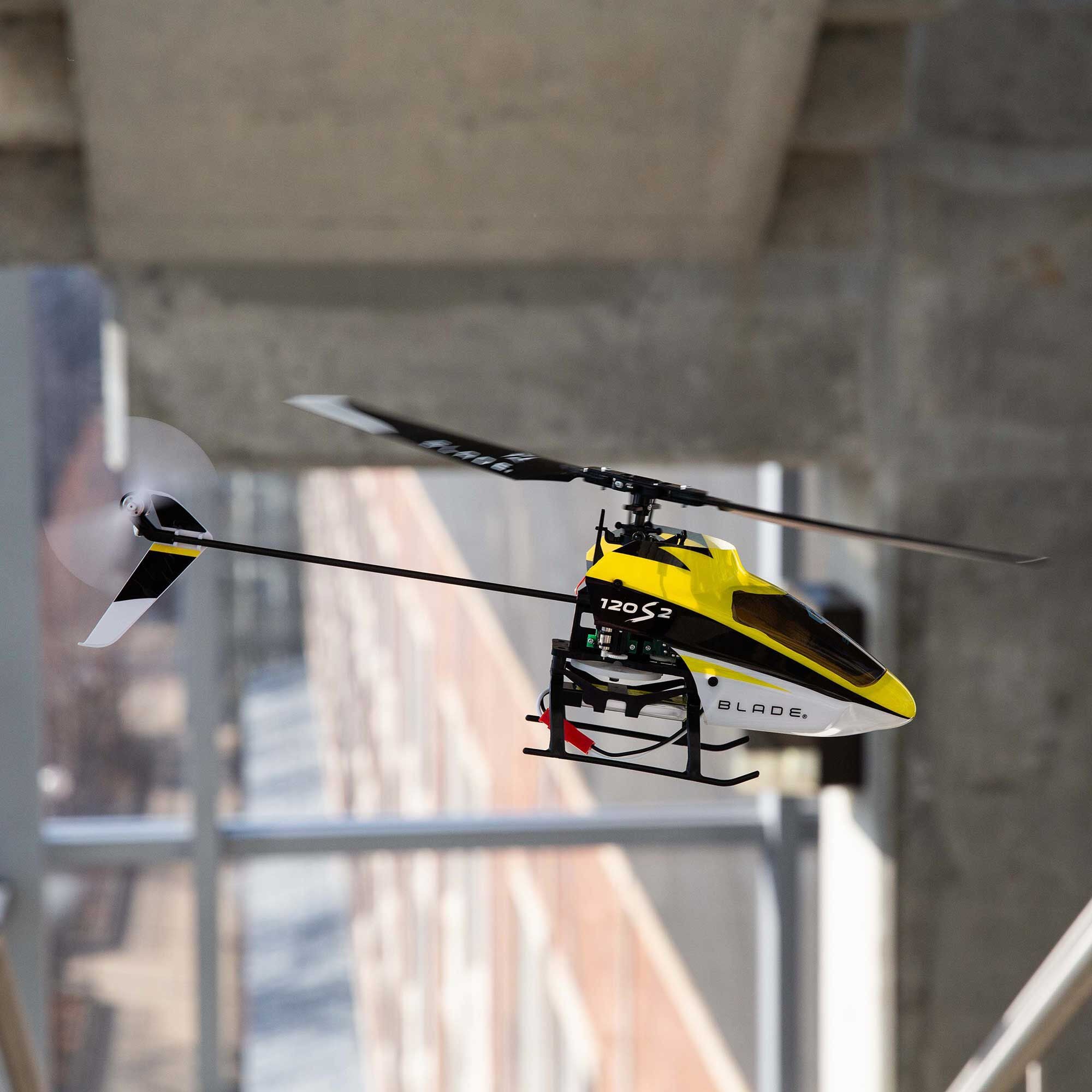 Hélicoptère 120 S2 RTF avec SAFE - BLH11000 - Breizh Modélisme.