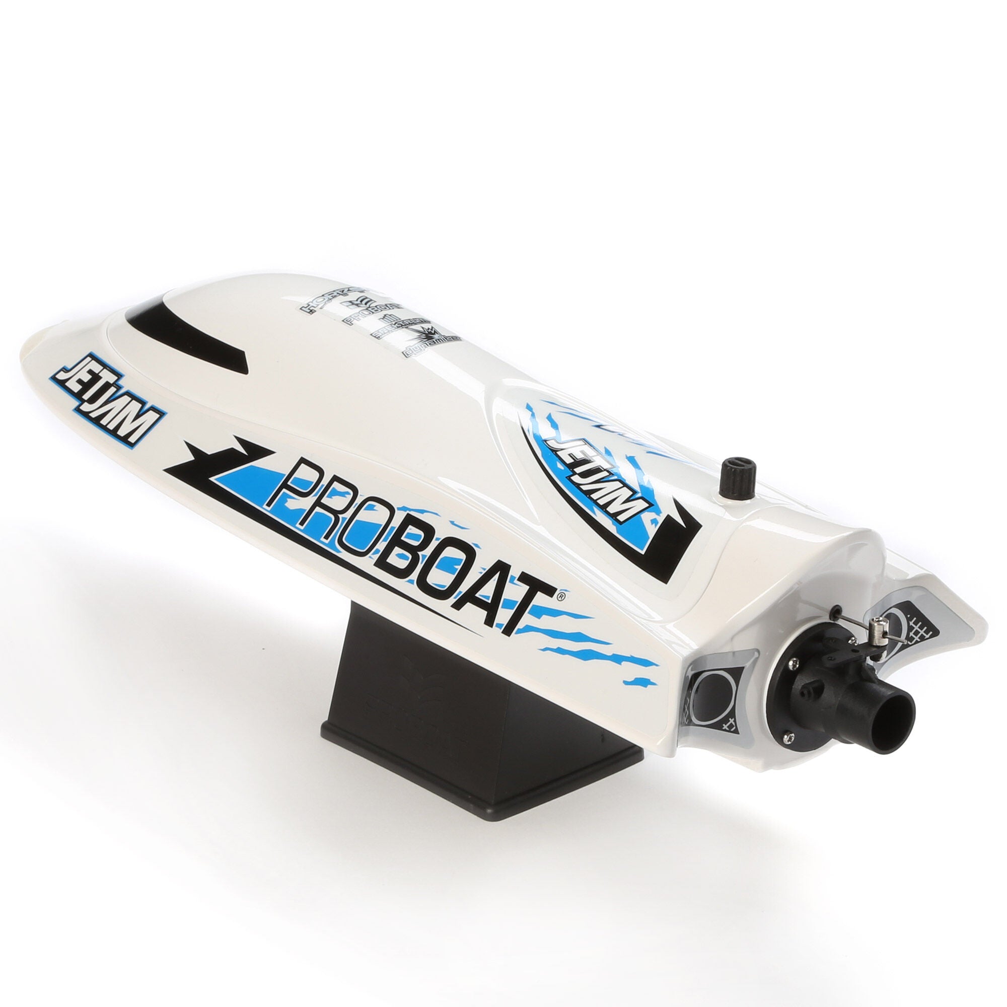 Jet Jam V2 12 blanc Racer brossé RTR PRB08031V2T2" - Breizh Modélisme.