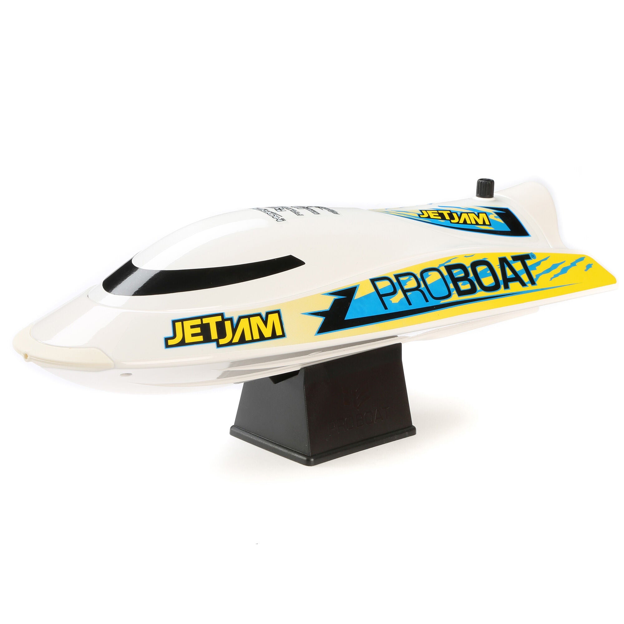 Jet Jam V2 12 blanc Racer brossé RTR PRB08031V2T2" - Breizh Modélisme.