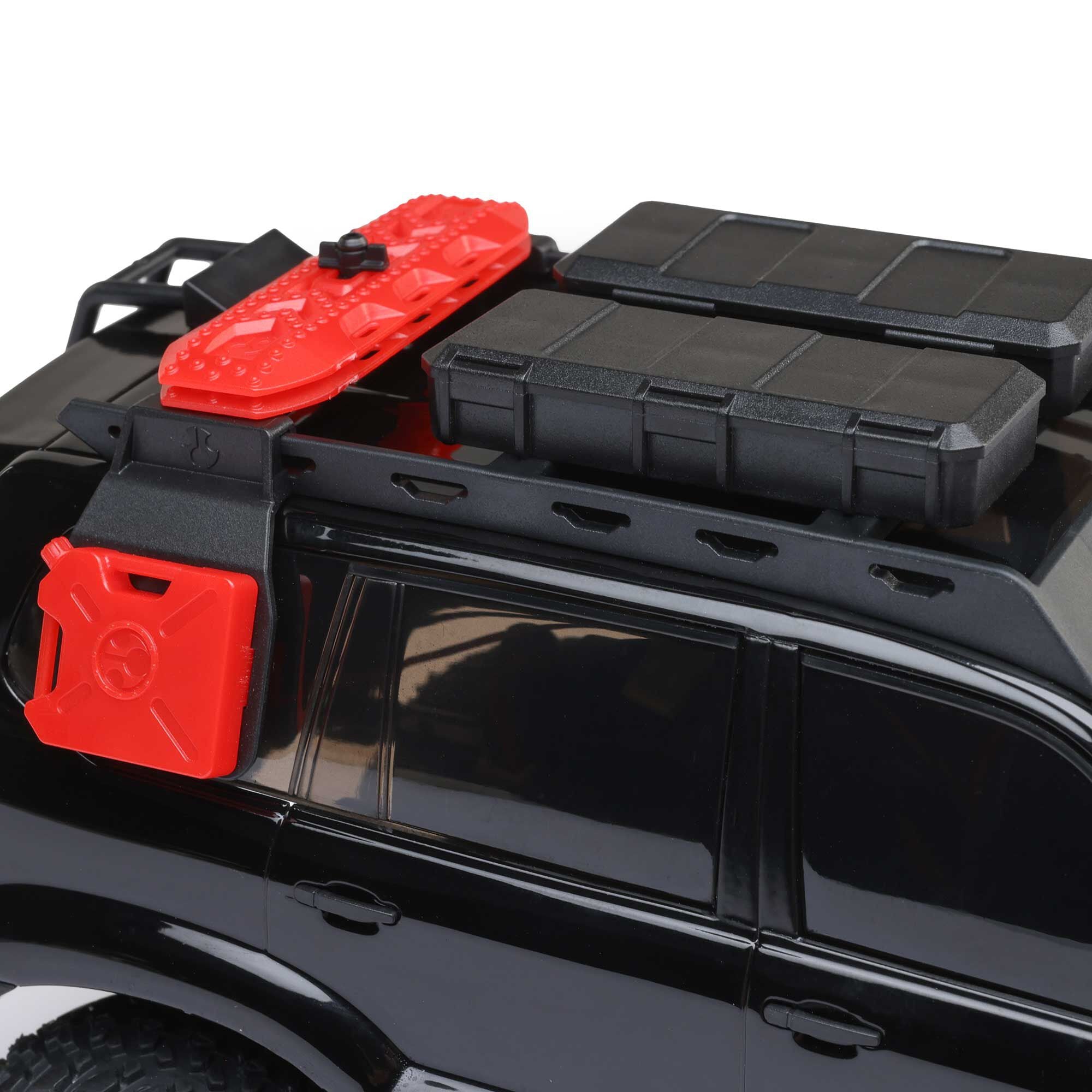 Mini rock crawler SCX24 Lexus GX 470 4X4 1/24 RTR noir - AXI-1532T3 - Breizh Modélisme.