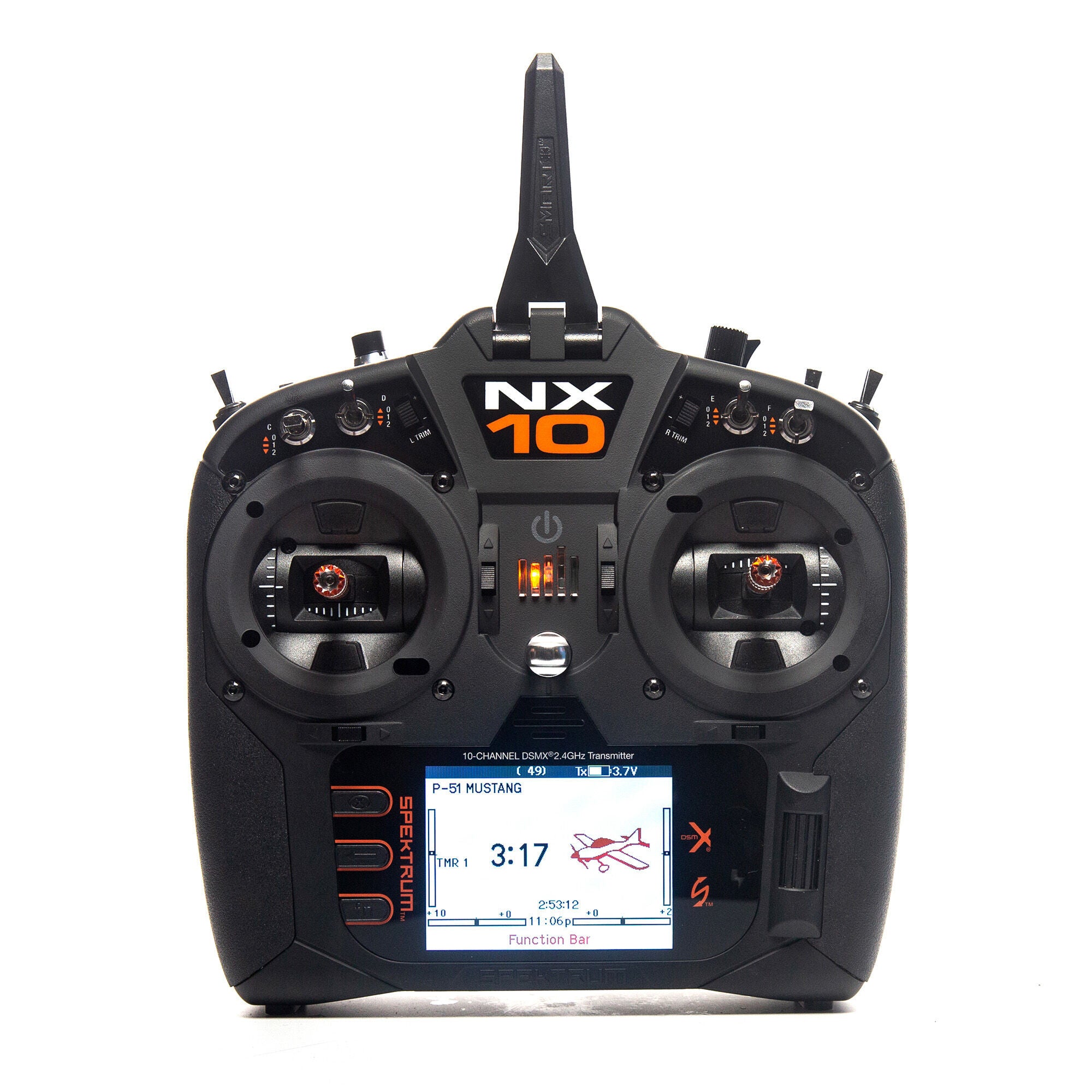 Radio Spektrum DSMX NX10 10 voies - SPMR10100EU - Breizh Modélisme.