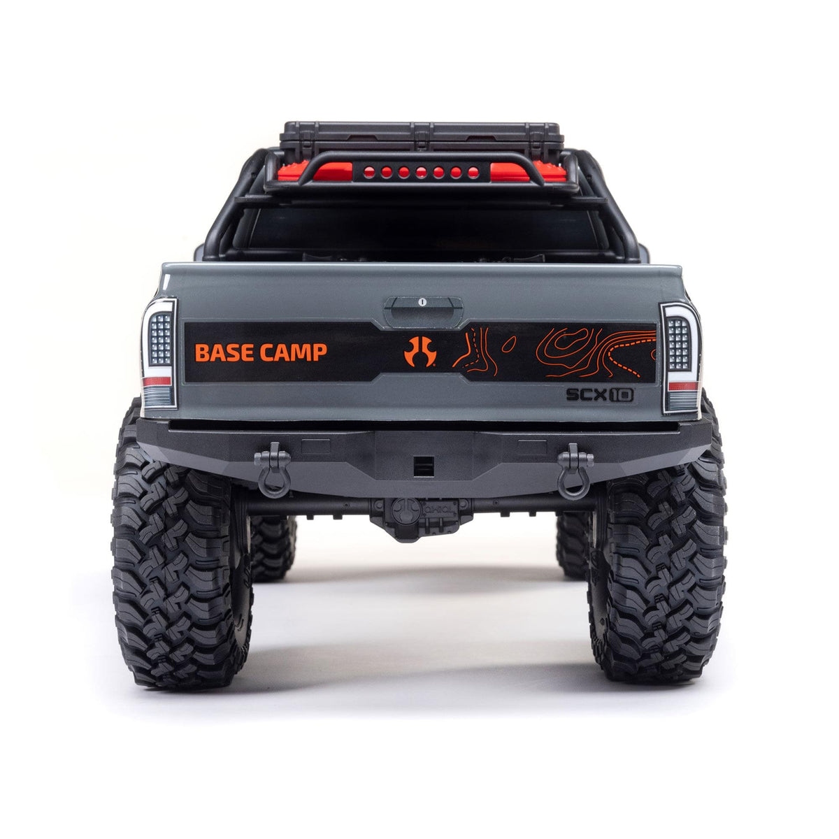 Rock crawler 1/10 SCX10 III Base Camp 4X4 RTR gris AXI-1375T2 - Breizh Modélisme.